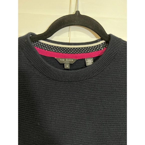 Ted Baker Navy Men's Sweater‎ - Size 3/S - Picture 2 of 5